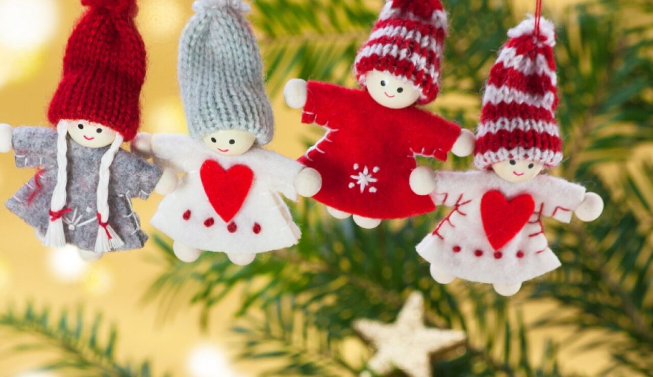 Manualidades y dibujos de Navidad para hacer con ni&ntilde;os