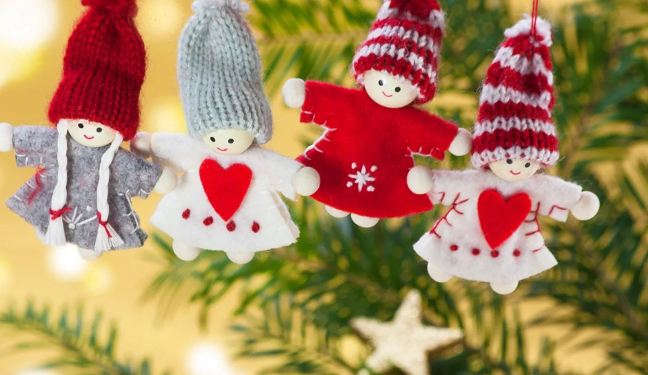 Manualidades y dibujos de Navidad para hacer con niños