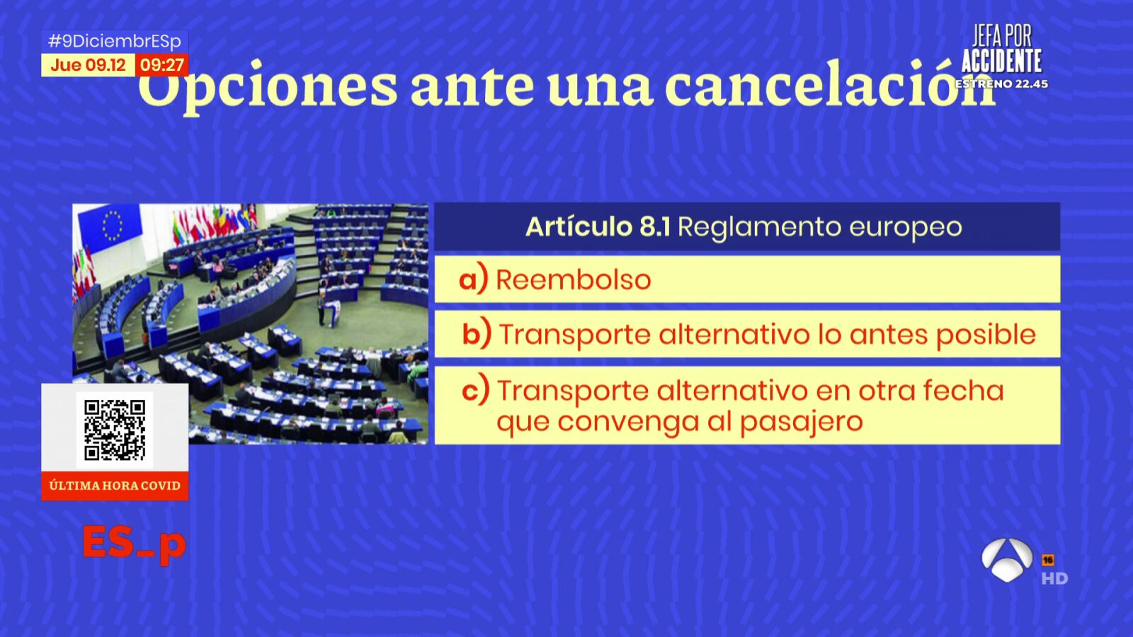 ¿Cómo reclamar si han cancelado mi vuelo por restricciones del coronavirus?