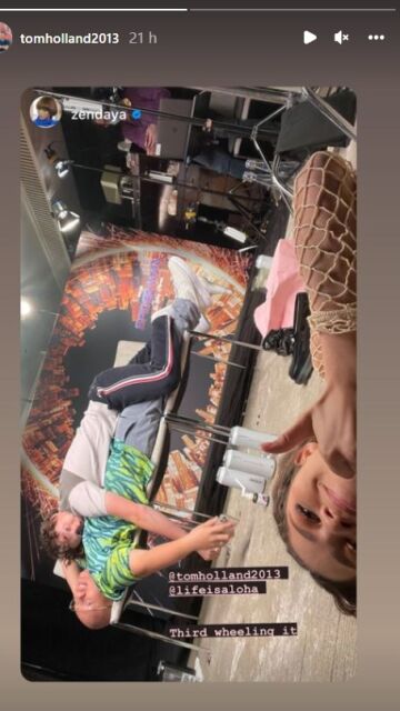 Stories de Tom Holland