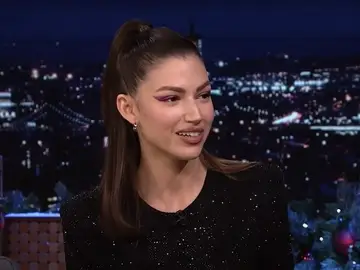 Úrsula Corberó en el programa de Jimmy Fallon Úrsula Corberó en el programa de Jimmy Fallon