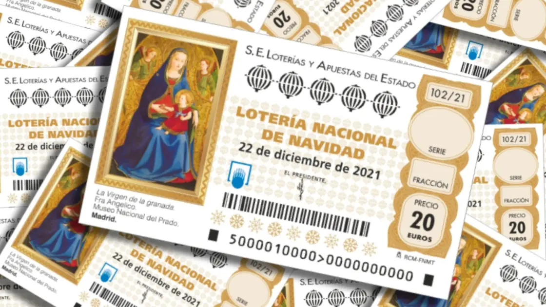Participaciones Loter&iacute;a de Navidad 2021
