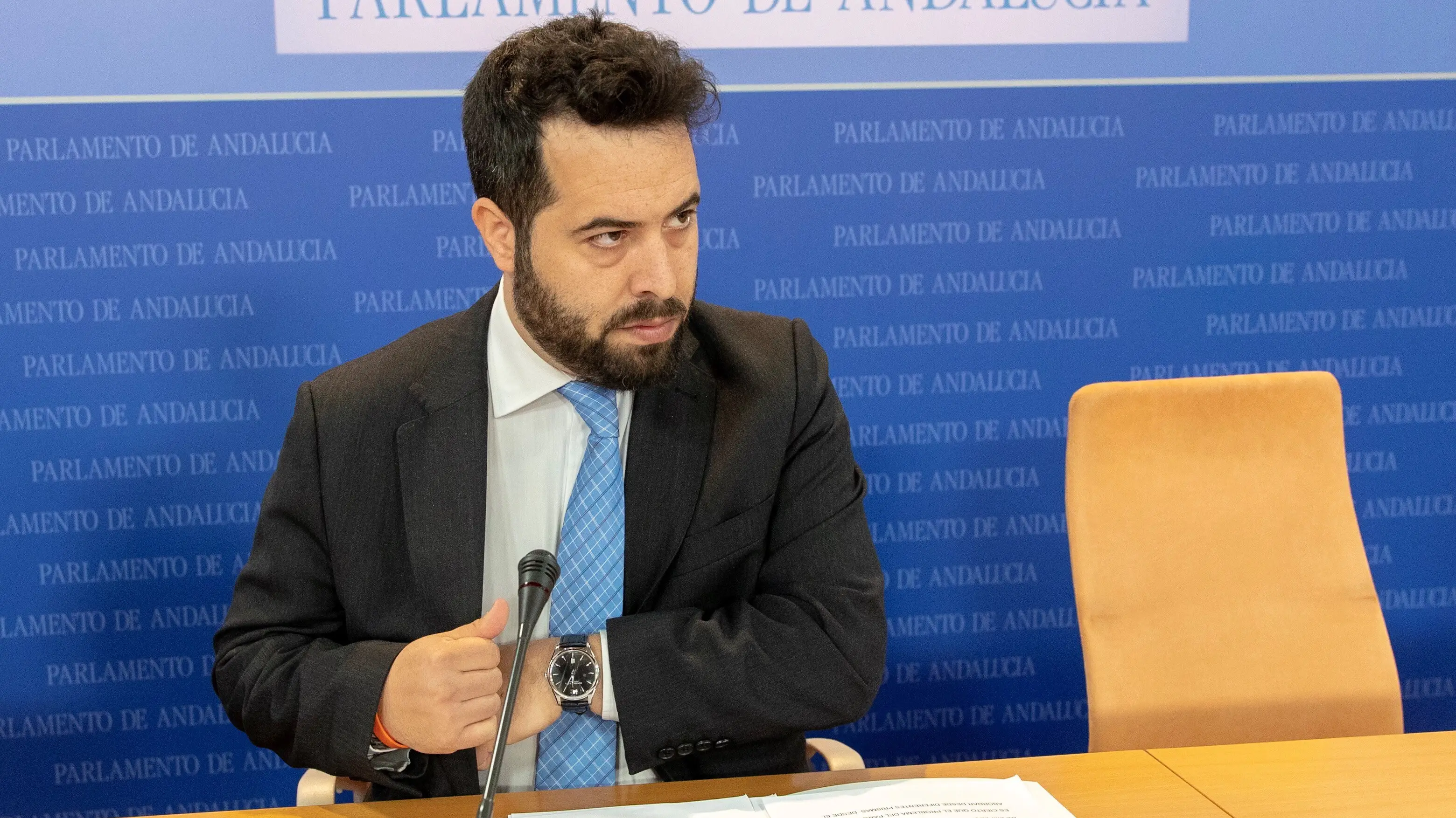 Fran Carrillo, candidato a las primarias de Ciudadanos en Andaluc&iacute;a, no est&aacute; al corriente de pago con el partido
