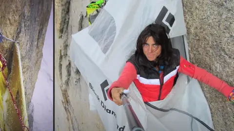 Silvia Vidal, la alpinista que escala en solitario y se ha convertido en la primera española en ganar el Piolet d'Or Silvia Vidal, la alpinista que escala en solitario y se ha convertido en la primera española en ganar el Piolet d'Or