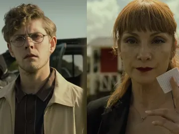 Patrick Criado y Najwa Nimri en 'La Casa de Papel' Patrick Criado y Najwa Nimri en 'La Casa de Papel'