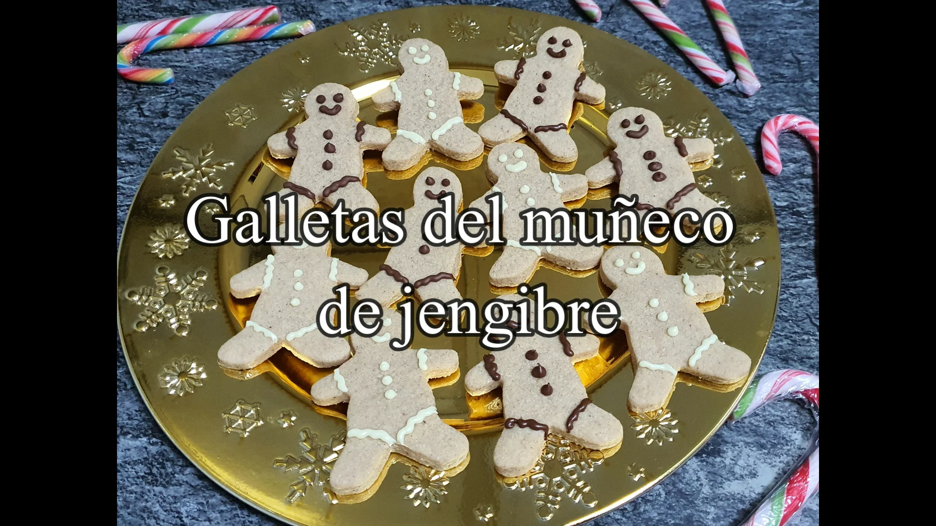 Galleta del muñeco de jengibre.