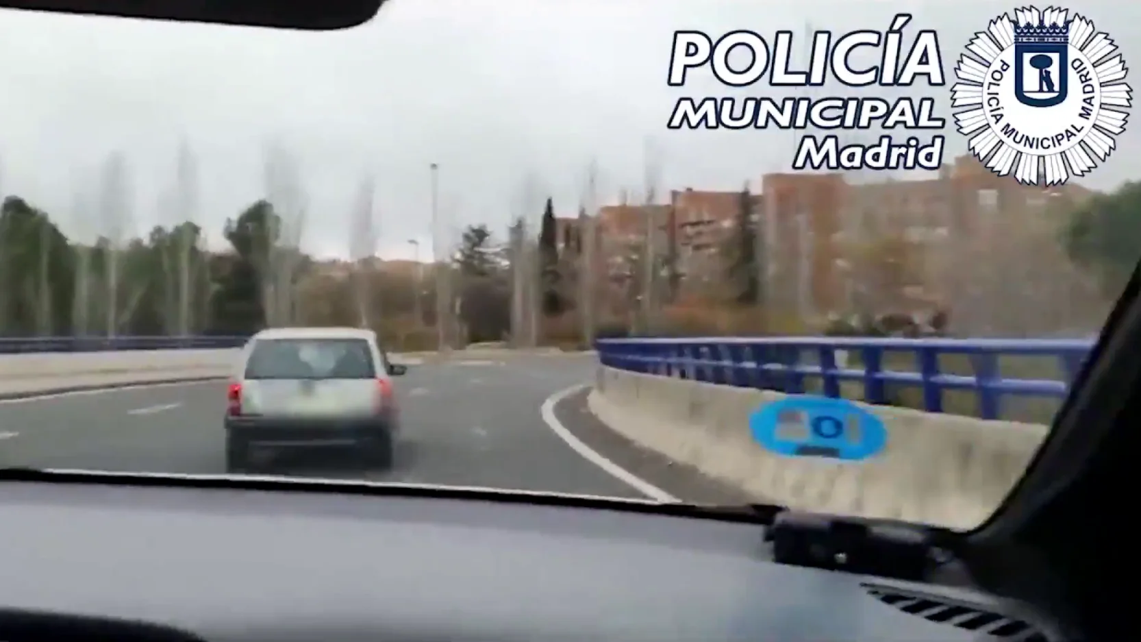 Persecuci&oacute;n policial en Madrid