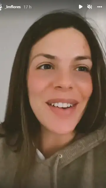 Laura Matamoros feliz y sonriente Laura Matamoros feliz y sonriente