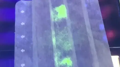 Investigadores japoneses inventan unas mascarillas que brillan al entrar en contacto con rastros del coronavirus Investigadores japoneses inventan unas mascarillas que brillan al entrar en contacto con rastros del coronavirus