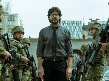 Álvaro Morte como El Profesor en 'La Casa de Papel' Álvaro Morte como El Profesor en 'La Casa de Papel'