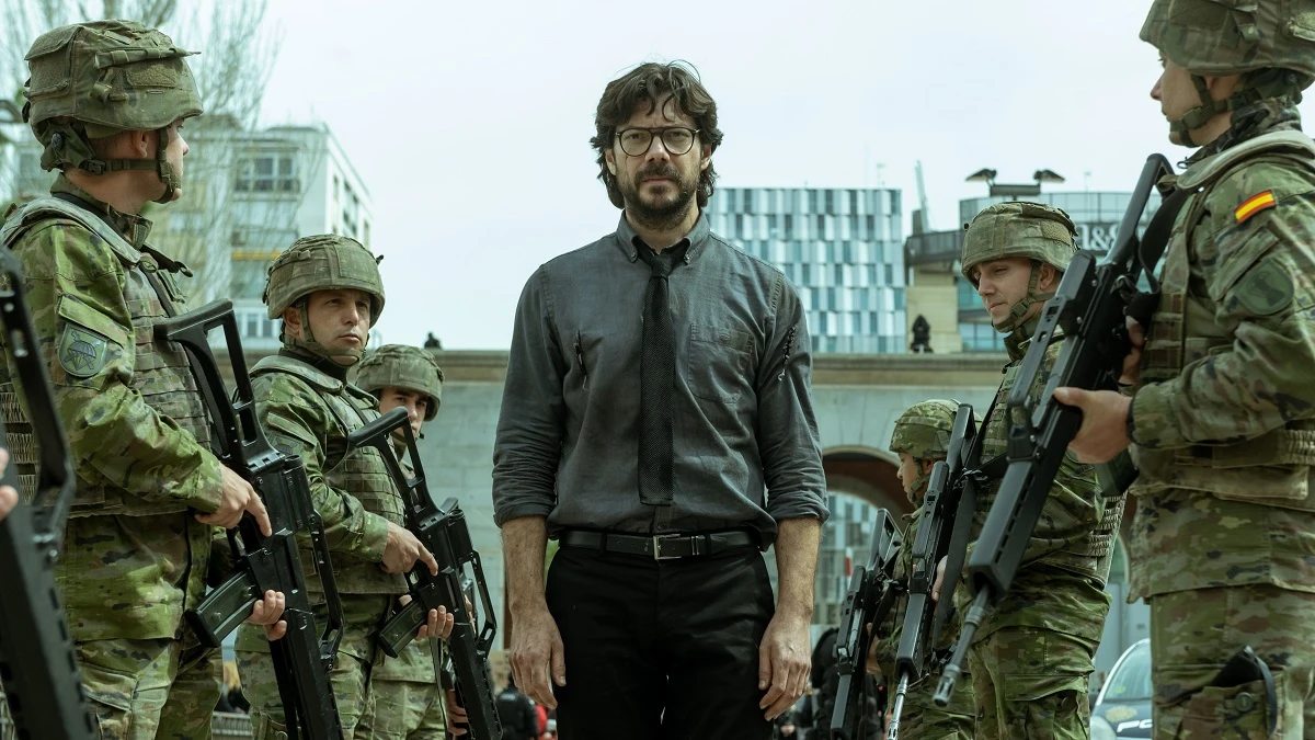 Álvaro Morte como El Profesor en 'La Casa de Papel' Álvaro Morte como El Profesor en 'La Casa de Papel'