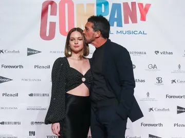 Stella Banderas y Antonio Banderas Stella Banderas y Antonio Banderas