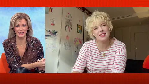 Tania Llasera en Espejo Público Tania Llasera en Espejo Público