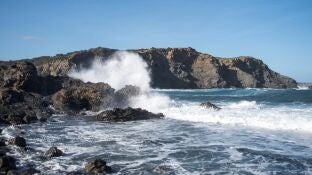 Oleaje en la costa