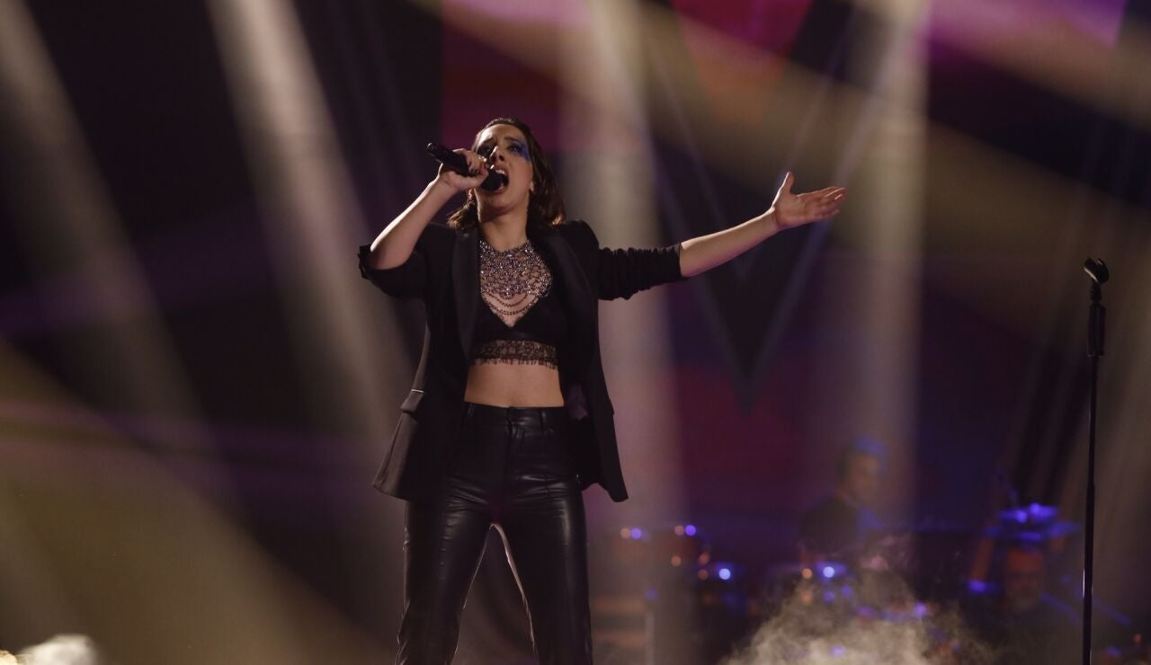 Diana Larios canta ‘Bring me to life’ en la Semifinal de ‘La Voz’