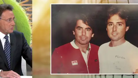 Matías Prats recuerda a Manolo Santana Matías Prats recuerda a Manolo Santana