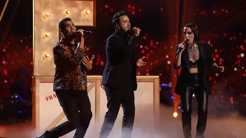 Luis Fonsi canta ‘Nada es para siempre’ con Diana y Carlos Ángel en la Semifinal de ‘La Voz’ Luis Fonsi canta ‘Nada es para siempre’ con Diana y Carlos Ángel en la Semifinal de ‘La Voz’