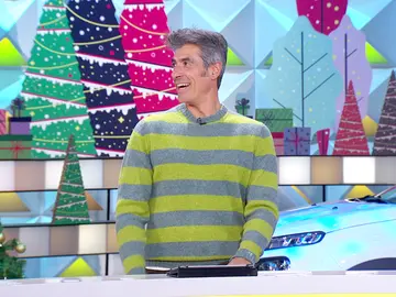 ¡Qué morro! Jorge Fernández tira de picardía para recibir el mejor regalo de su amigo invisible ¡Qué morro! Jorge Fernández tira de picardía para recibir el mejor regalo de su amigo invisible