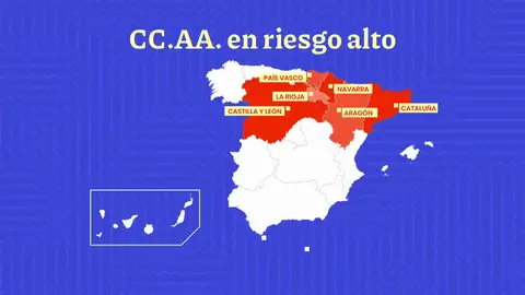 Navarra y País Vasco, donde más Covid-19 se registra, pero los expertos no tienen explicación Navarra y País Vasco, donde más Covid-19 se registra, pero los expertos no tienen explicación