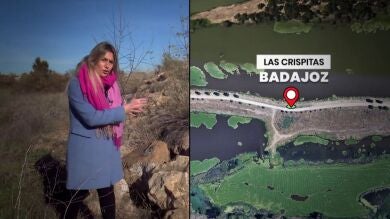 Así es el paraje de compraventa de droga junto al que apareció el teléfono de Pablo Sierra, desaparecido en Badajoz