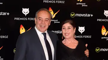 Tito Valverde y Verónica Forqué