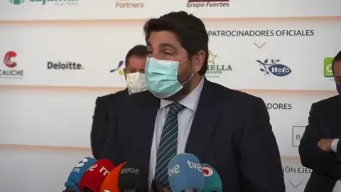 Fernando López Miras pide la ampliación de la tercera dosis de la vacuna Covid-19 Fernando López Miras pide la ampliación de la tercera dosis de la vacuna Covid-19