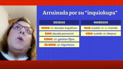 Arruinada por su inquiokupa. Arruinada por su inquiokupa.