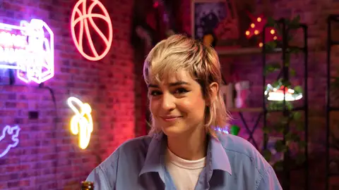 Natalia Lacuzna en 'Una caña con' Natalia Lacuzna en 'Una caña con'