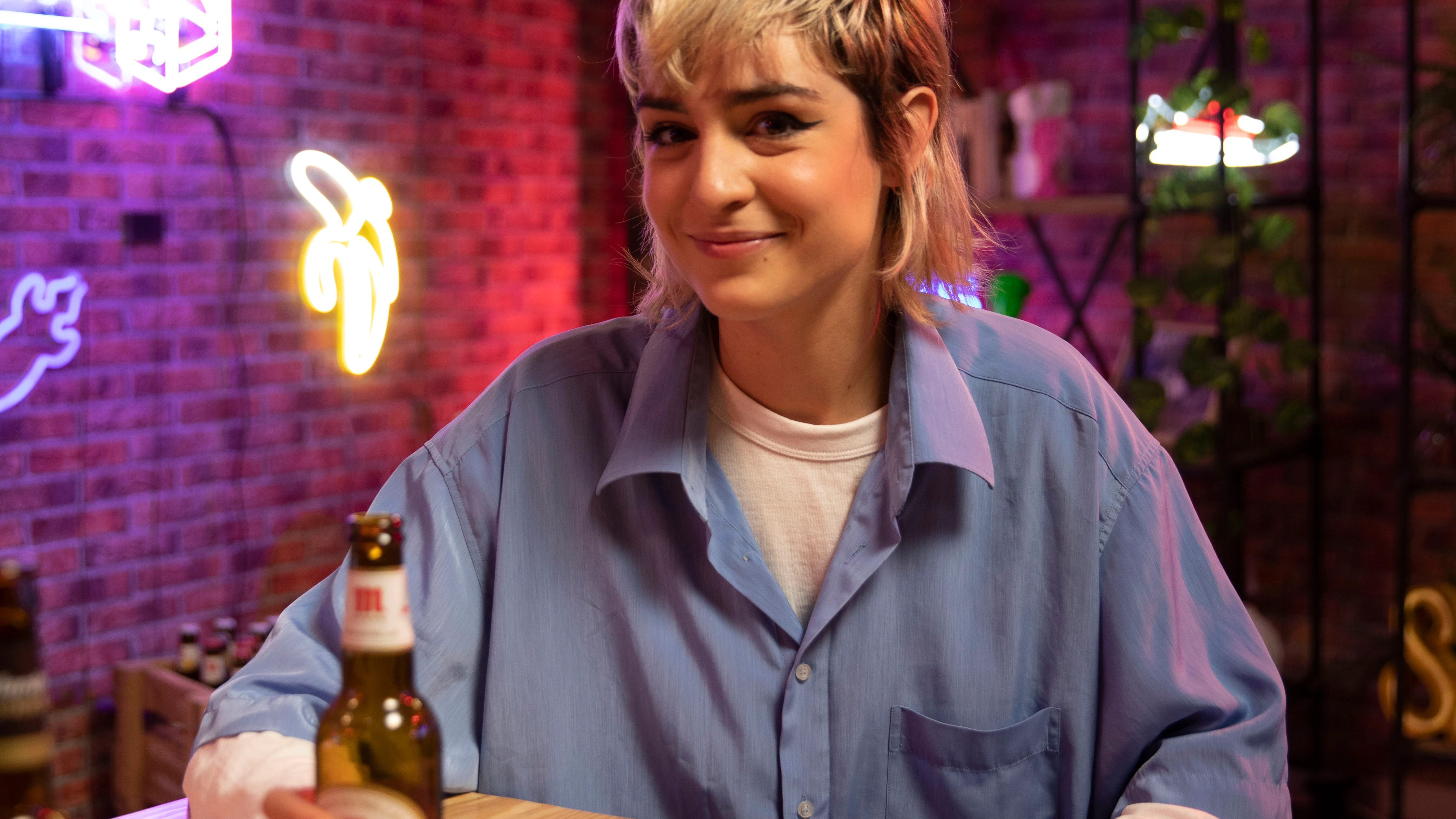 Natalia Lacuzna en 'Una caña con' Natalia Lacuzna en 'Una caña con'