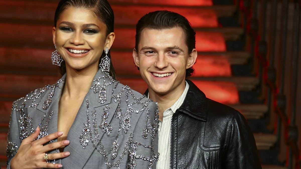  Tom Holland y Zendaya