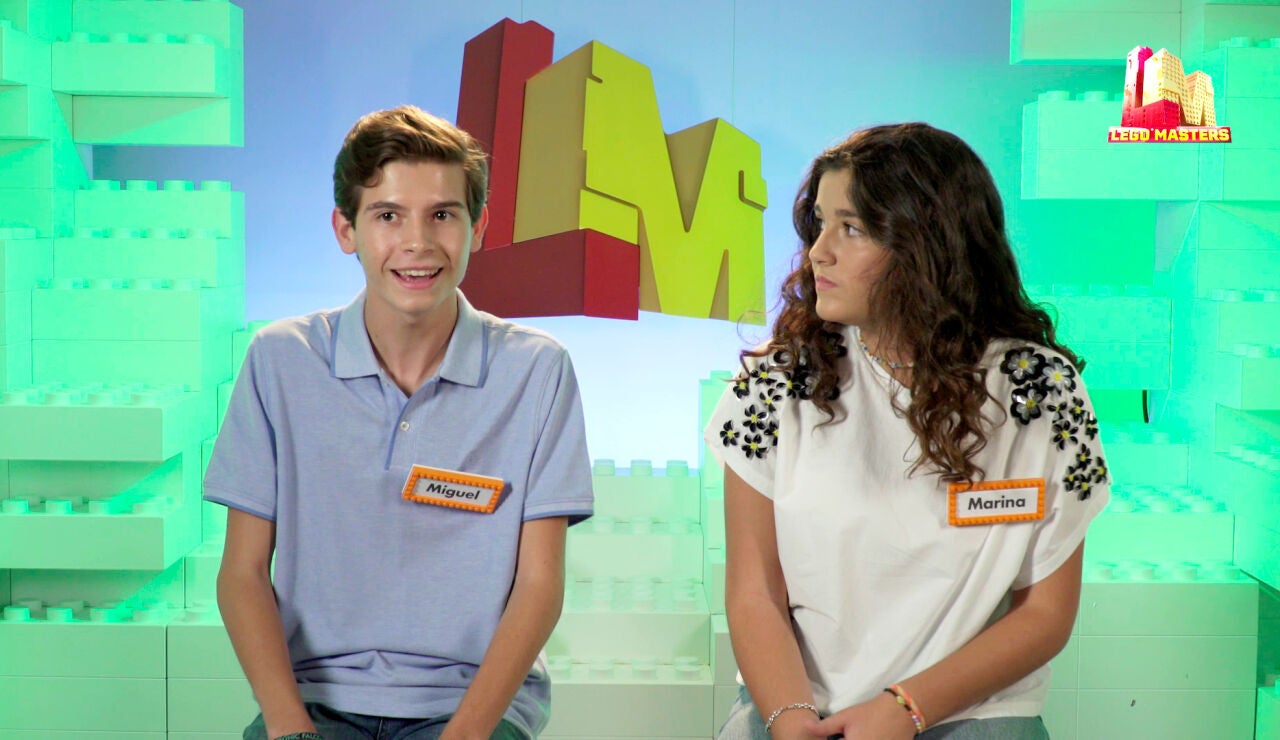 Miguel y Marina, los mellizos de ‘LEGO Masters’: “El programa que veía en mis sueños era de verdad”