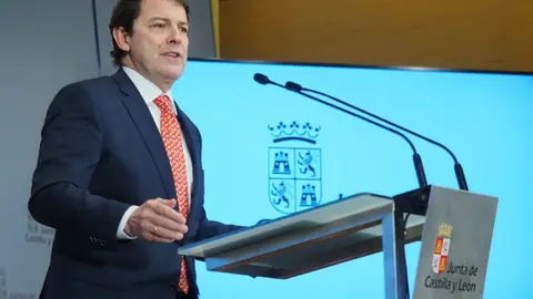 Alfonso Fernández Mañueco, sobre las elecciones anticipadas: "El momento no lo he elegido yo" Alfonso Fernández Mañueco, sobre las elecciones anticipadas: "El momento no lo he elegido yo"