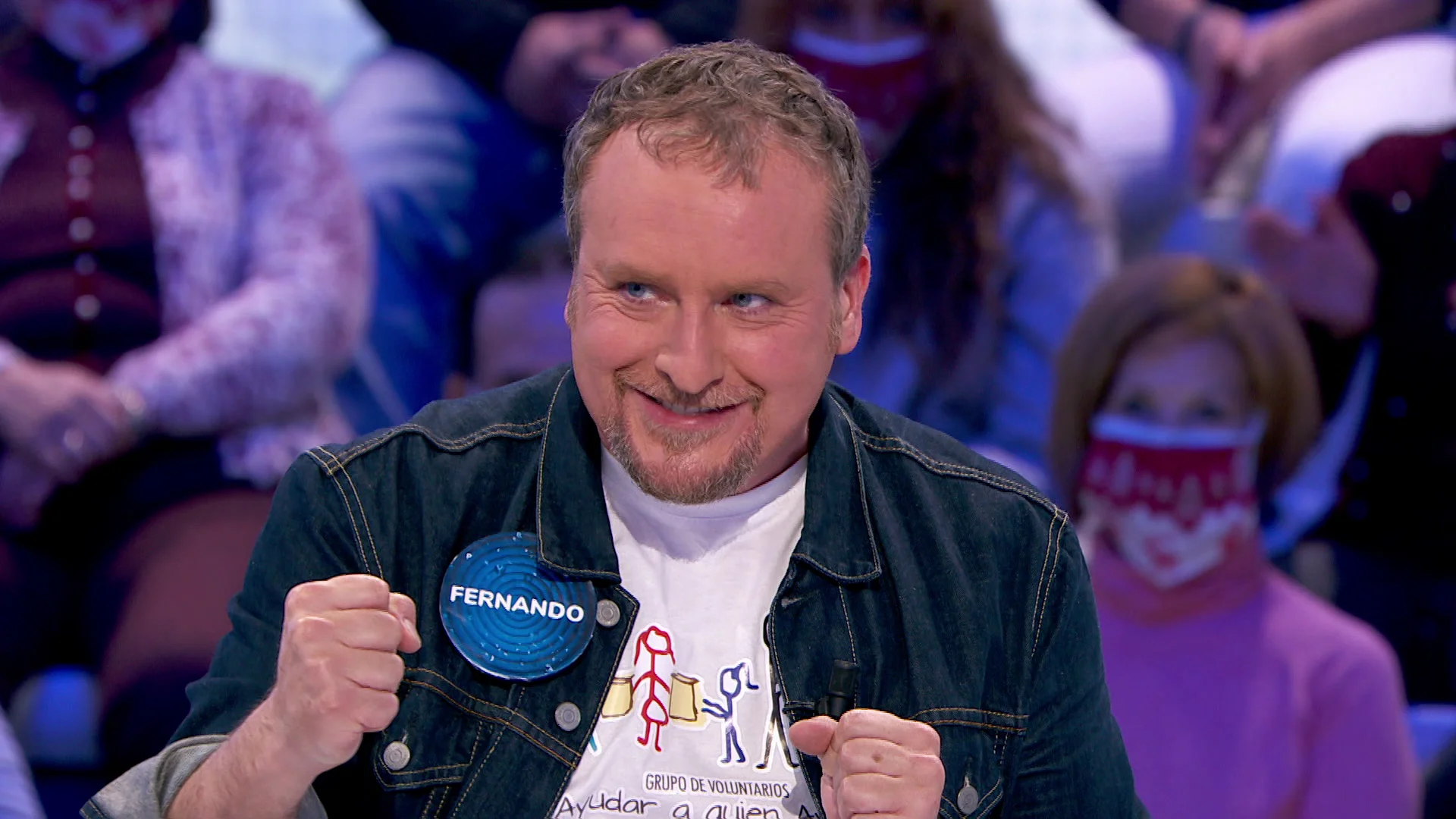 Fernando Cayo comprueba la “energía especial” de ‘Pasapalabra’ Fernando Cayo comprueba la “energía especial” de ‘Pasapalabra’