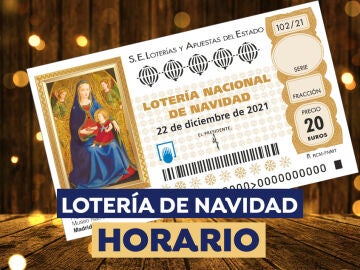Hora Lotería de Navidad 2021
