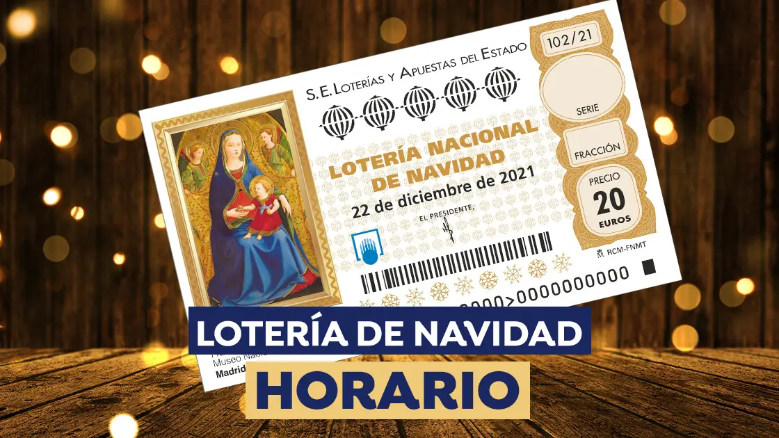 Hora Lotería de Navidad 2021 Hora Lotería de Navidad 2021