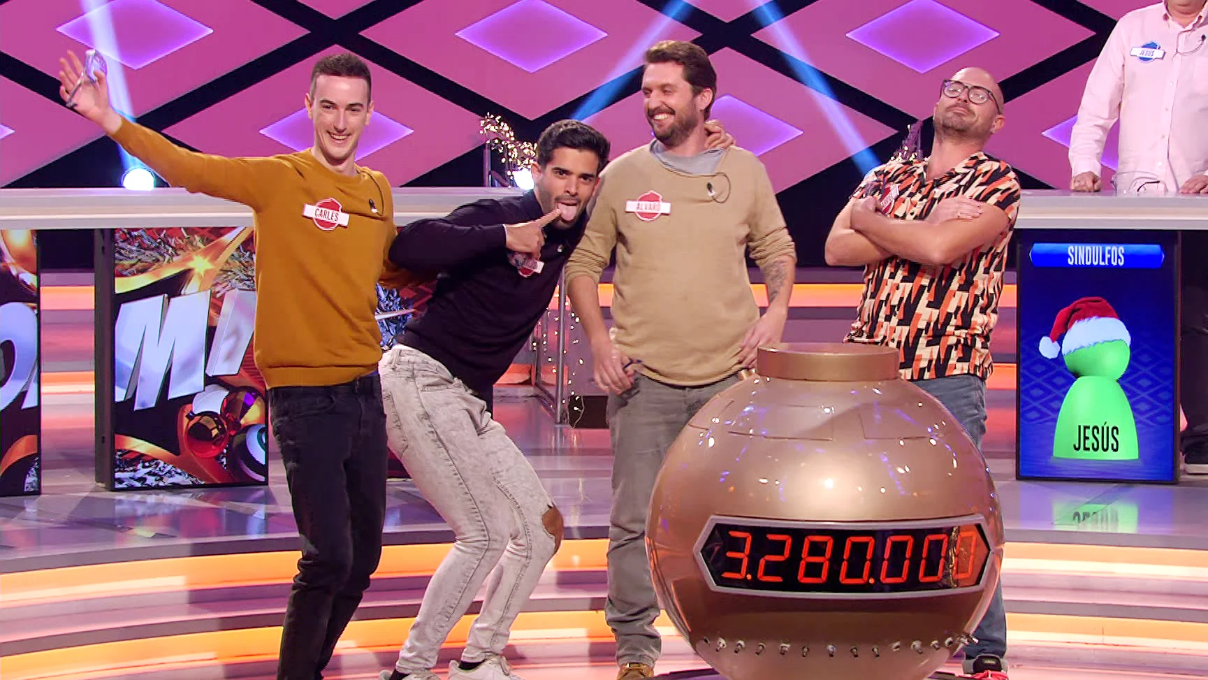 ¡Vaya ritmo! La explosiva entrada del equipo ‘Sexboom’ en el plató de ‘¡Boom!’ ¡Vaya ritmo! La explosiva entrada del equipo ‘Sexboom’ en el plató de ‘¡Boom!’