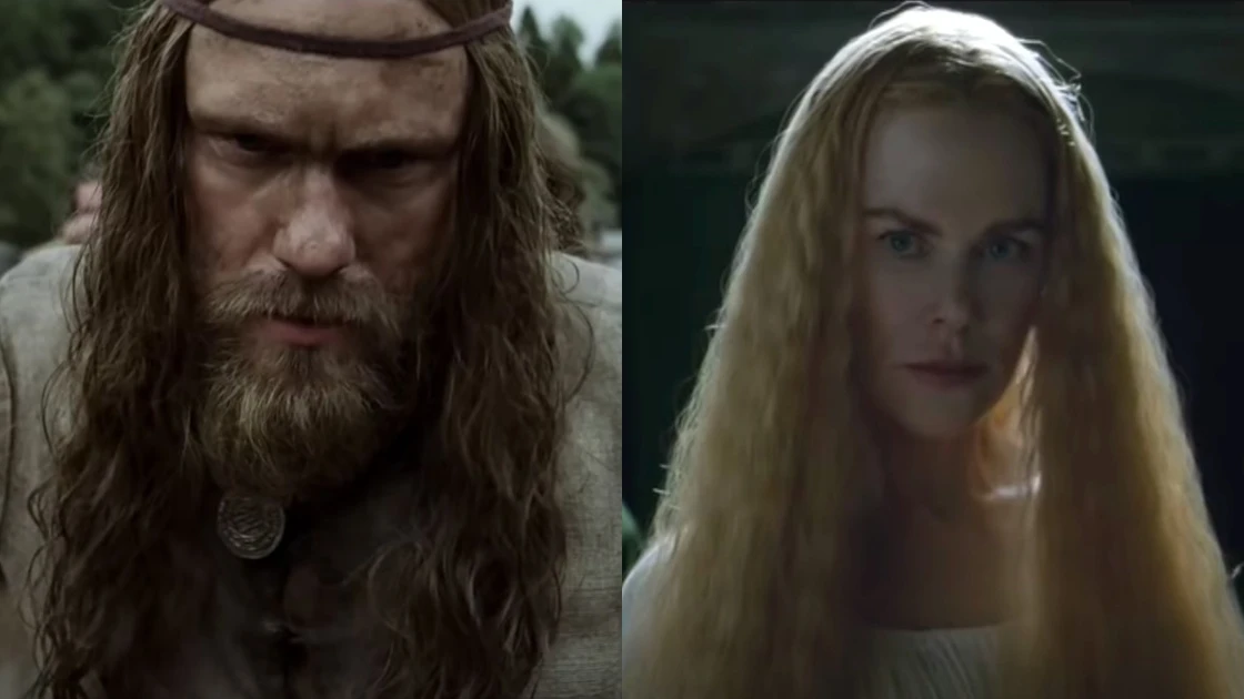 Alexander Skarsgard y Nicole Kidman en 'The Northman' Alexander Skarsgard y Nicole Kidman en 'The Northman'