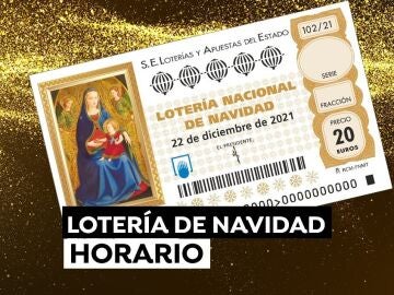 Sorteo Extraordinario de Navidad: Hora Lotería de Navidad 2021