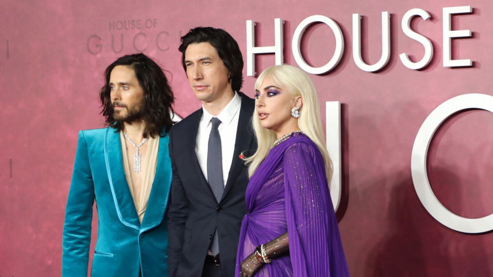 ¿Se llevan bien? La verdadera relación de Lady Gaga con Adam Driver y Jared Leto ('La Casa Gucci')
