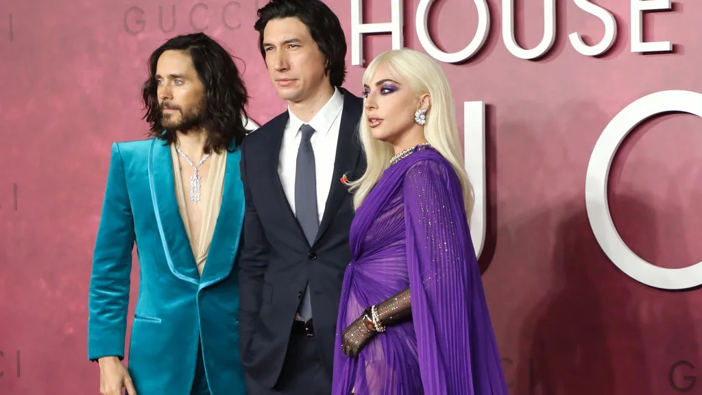 Jared Leto, Adam Driver y Lady Gaga