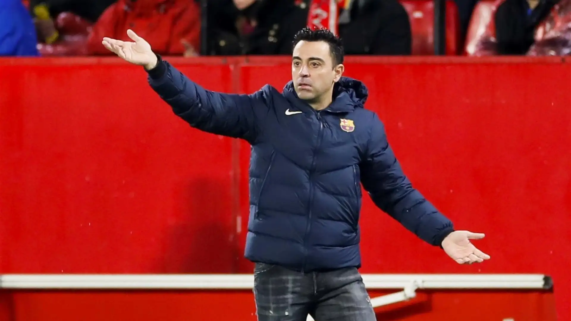 Xavi, en el Pizju&aacute;n