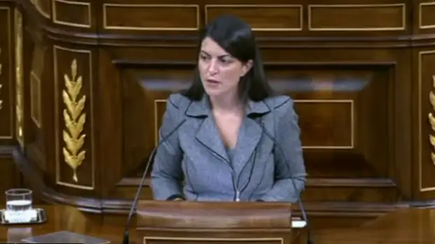Macarena Olona (Vox) arremete contra Irene Montero: "Su pareja ha fantaseado con azotar a una mujer hasta hacerla sangrar"