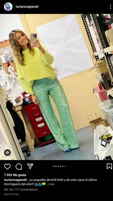 El look de Nuria Roca El look de Nuria Roca