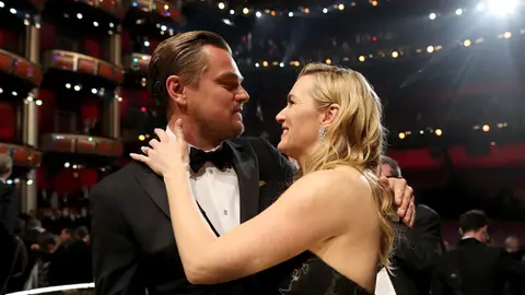 Kate Winslet y Leonardo DiCaprio Kate Winslet y Leonardo DiCaprio