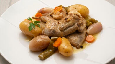 Karlos Arguiñano: receta de codornices con patatas y chalotas en escabeche