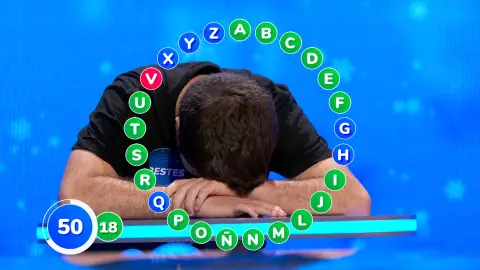 El enfado de Orestes tras su error en ‘El Rosco’: “Hoy estaba el bote ahí” El enfado de Orestes tras su error en ‘El Rosco’: “Hoy estaba el bote ahí”