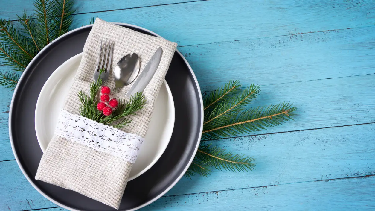 C&oacute;mo doblar servilletas para la cena de Navidad con formas originales
