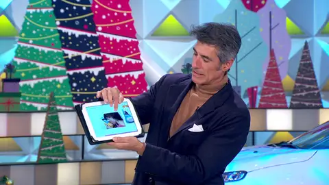 ¿Se pueden dar besos a distancia? El hilarante invento que descoloca a Jorge Fernández Mejores momentos | 24 de diciembre | Especial Nochebuena