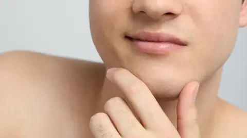 Barbilla hombre. Barbilla hombre.