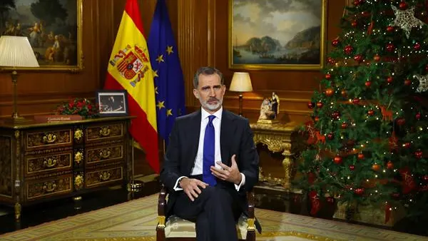 Imagen de archivo del Rey Felipe VI Imagen de archivo del Rey Felipe VI